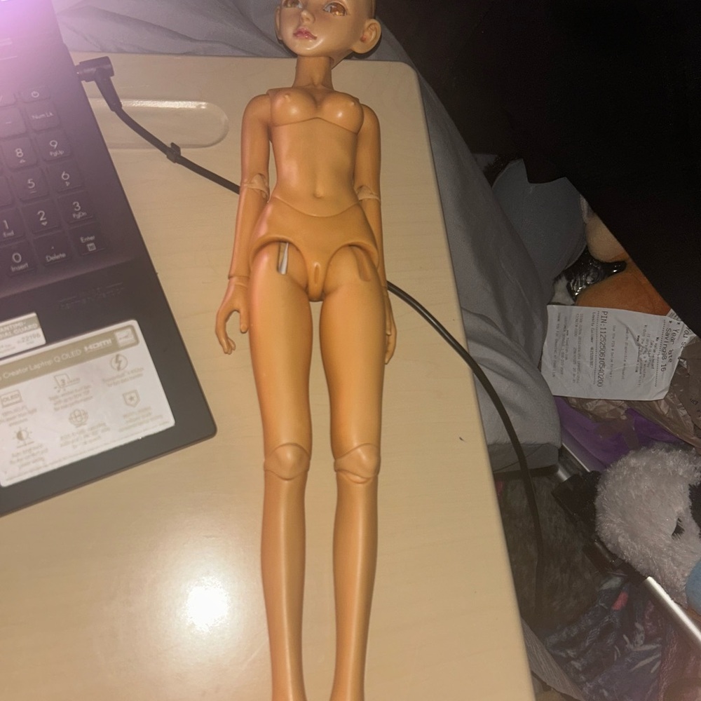 BJD Doll with anime eyes